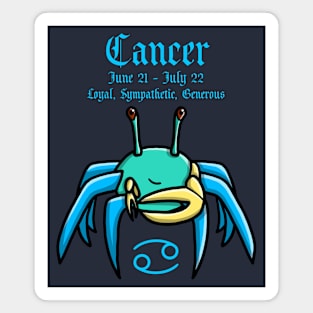 Cancer Zodiac Sign Dates & Traits Magnet